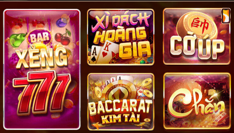 Các trò chơi tại cổng game bài đổi thưởng