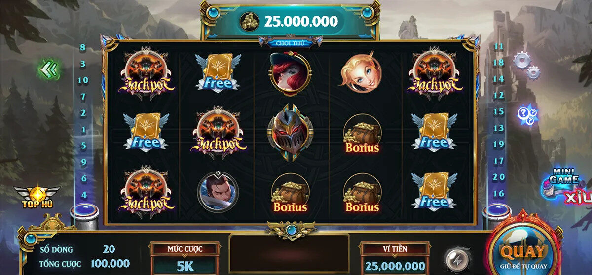 Đăng ký tài khoản và chọn mức cược Mini Poker