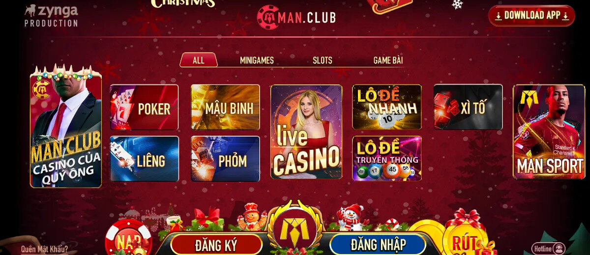 Game bài đổi thưởng Man Club